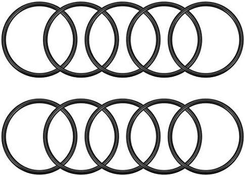 uxcell 10pcs 49x42x3.5mm Nitrile Rubber O-Rings Metric Sealing Gasket by uxcell