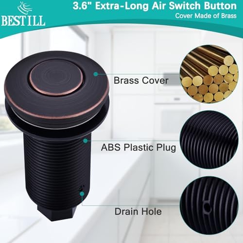 BESTILL Sink Top Garbage Disposal Air Switch Kit - Image 3