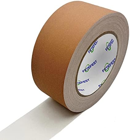 Gaffers Tape Brown Heavy Duty, Non-Reflective, No Residue, Hand Tear, by FetefestforTapes
