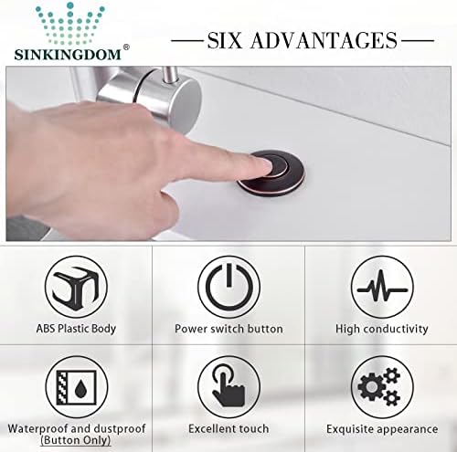 Garbage Disposal SinkTop Air Switch Kit - Image 6