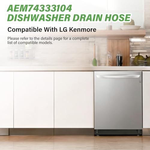 AEM74333104 Dishwasher Drain Hose Compatible - Image 6