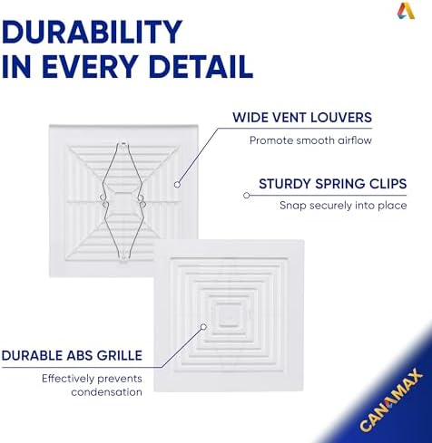 BP90 S97011723 Bathroom Ceiling Fan Grille - Image 4