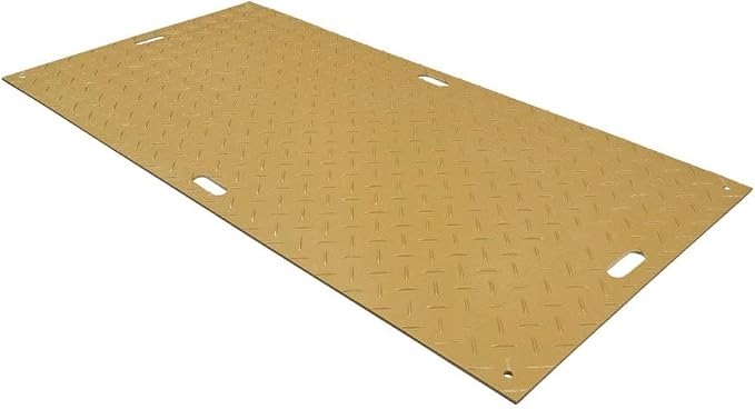 5 Pk 4' x 8' Tan Ground Protection Mats - Image 6