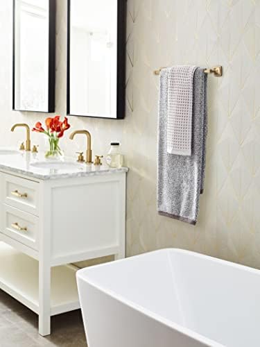 Amerock Stature 18" Champagne Bronze Towel Bar - Image 2