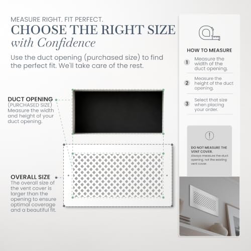 SABA Home Decor Air Vent Cover Grille - Image 6