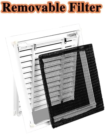 Black 18x24in Return Air Grille - Image 5