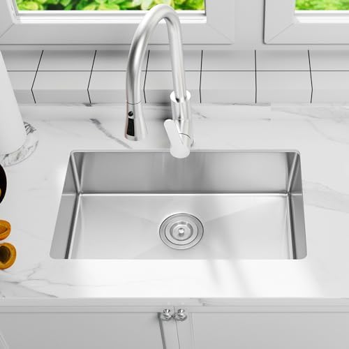 LQS Kitchen Sink Drain Assembly, Kitchen Sink Strainer - Image 6