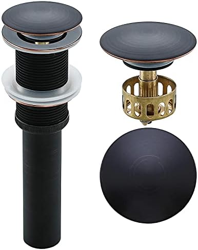 Bathroom Sink Drain Without Overflow Vessel Sink Drain Assembly, Lavatory by SWHYGER