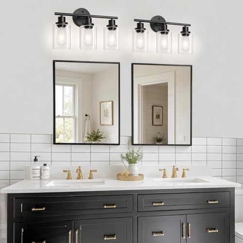 Unicozin Modern Bathroom Light Fixtures, 3 Light Vanity Lights - Image 6