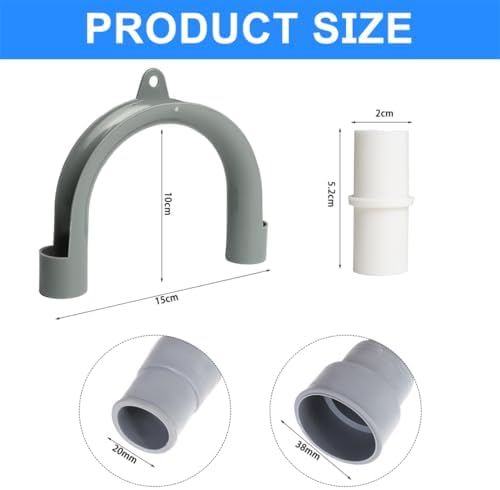 Washing Machine Drain Hose 6.5ft Flexible Dishwasher Drain Hose Extension Kit - Image 2