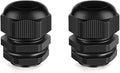 Cable Gland 2 Pack 1" NPT Waterproof Adjustable Connector Strain Relief Cord by CGELE