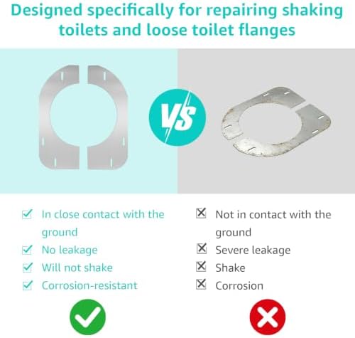 Toilet Flange Support Plate for Closet Flange Floor Repair 1-Pack - Image 4