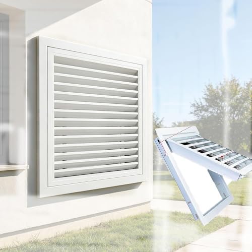 Modern 12x18 in White Return Air Grille by Unknown