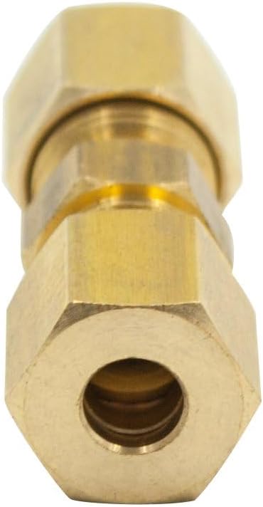 Brass Compression Tube Fitting, 5/8" OD x 5/8" OD - Image 5