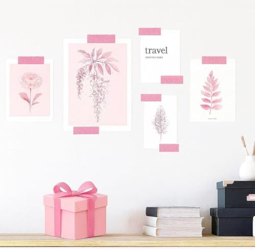 Pink Masking Tape, Colored Painters Tape - Image 6