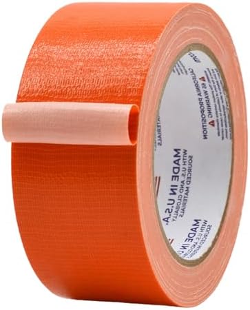MAT Duct Tape Racing Orange Industrial Grade, 2 inch x 60 ft. Waterproof by MATTape