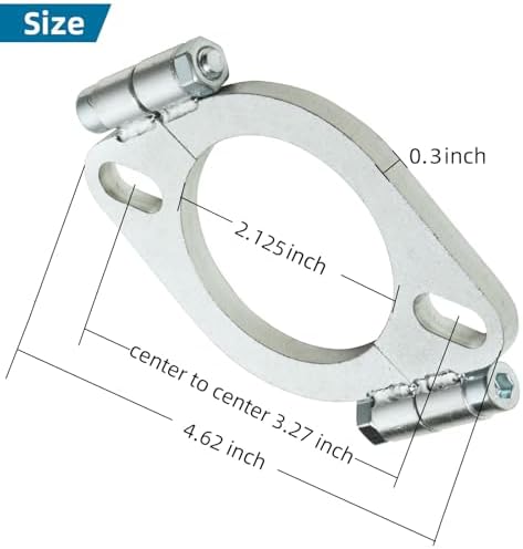 2-1/8 inch Split Flange Repair Kit, 2 Pack - Image 2