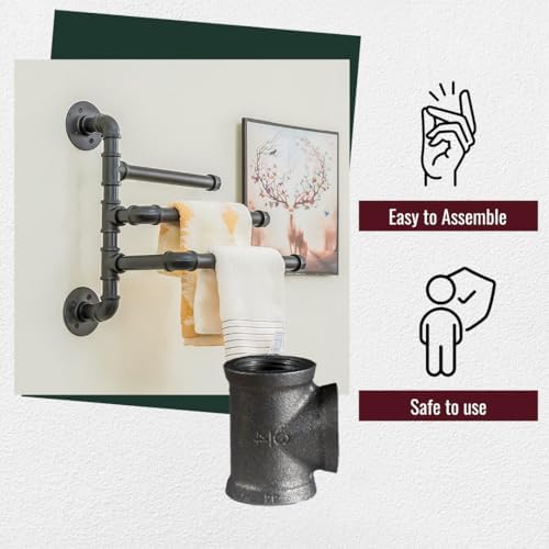 Tee 3/4" Pipe Fitting – Industrial Threaded Black Iron Pipe Fitting - Image 4
