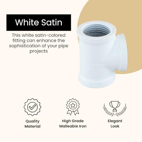 Tee 3/4" Pipe Fitting – Industrial Threaded Black Iron Pipe Fitting - Image 3