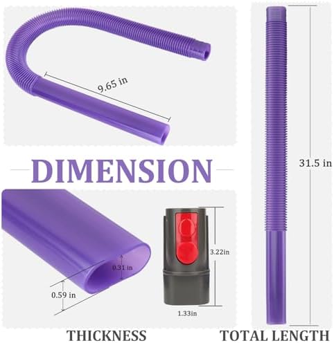 Fullclean Dryer Vent Lint Vacuum Attachments Hose - Image 5
