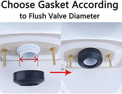 Hibbent Universal Toilet Tank to Bowl Gaskets - Image 3