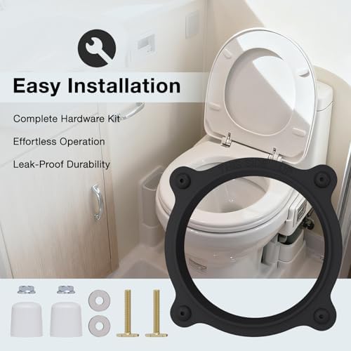 RV Toilet Floor Flange Seal Complete Kit, 385310063 Floor Flange - Image 5