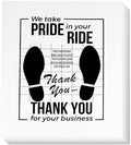 White Car Paper Floor Mats, Temporary Cars Floor Protector, Automotive Mat by FADUOALI
