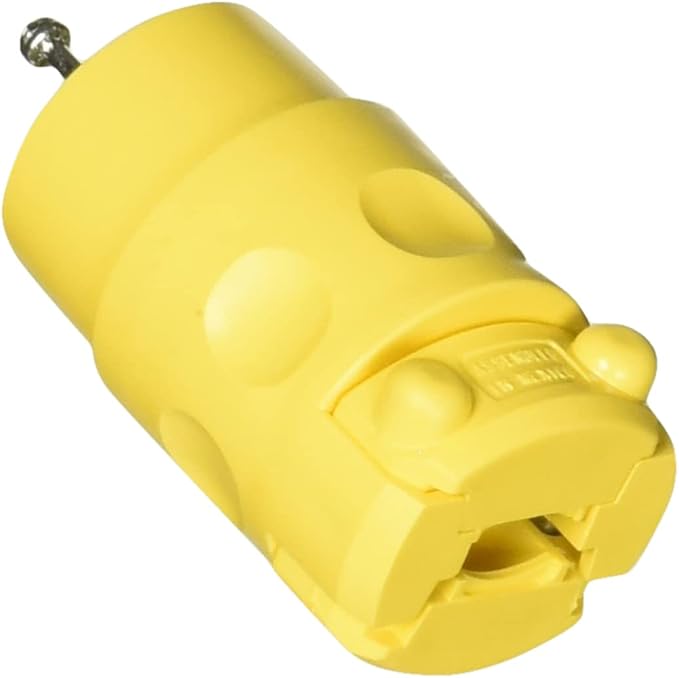Leviton 15 Amp, 125 Volt, Commercial Grade Straight Blade Connectors by Leviton