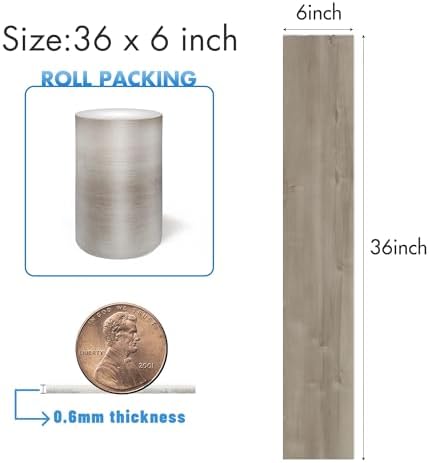 Lareko Peel and Stick Floor Tile, Waterproof Vinyl Plank Flooring - Image 2
