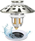 AzWzz Bathroom Sink Drain Strainer, 3 in 1 Pop Up Bathroom Sink Stopper by AzWzzTubDrainStopper