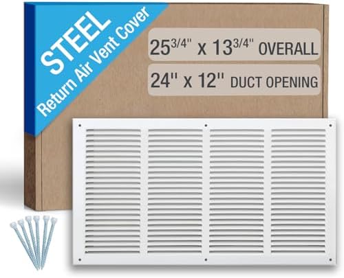 Return Air Grille HVAC Vent Cover by Hoovate