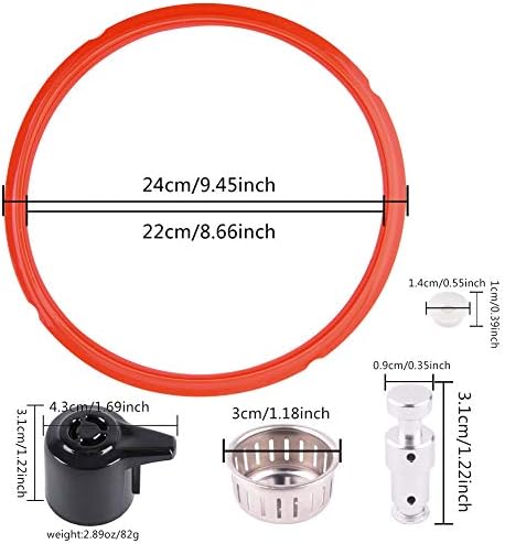 WXJ13 2 Pack Sealing Ring, Replacement Parts Float Valve Set - Image 2