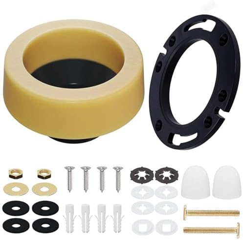 Extra Thick Toilet Wax Ring Replacement Kit by Unknown