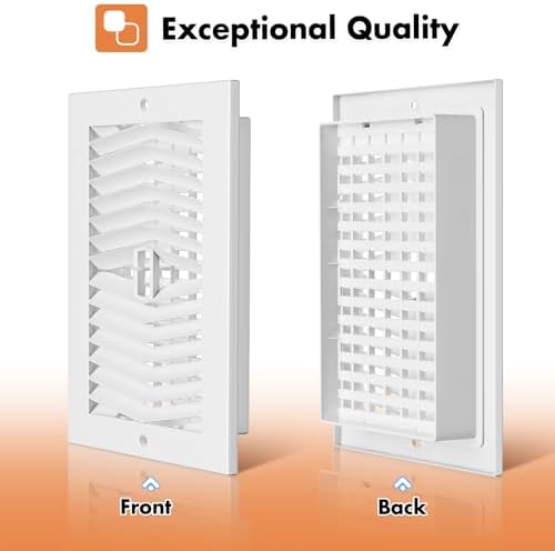 2 Pack 10 x 6 Inch Air Vent Cover - Image 7