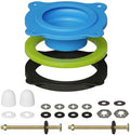Wax-Free Toilet Seal for 3 and 4 Inch Drains, 1 Pack by Home