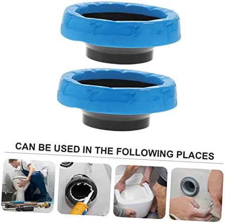 2pcs Toilet Wax Ring Replacement Kit Universal Toilet Seal Ring Sturdy - Image 6