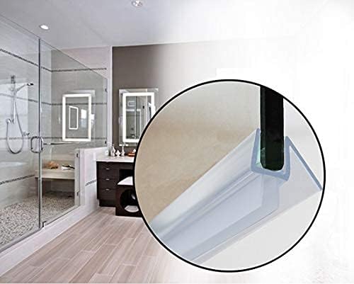 2-Pack Butecare Frameless Shower Door Bottom Seal - Image 5
