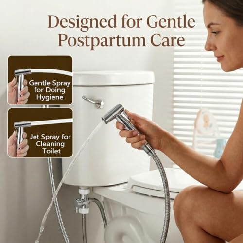 BARROCK Chrome Handheld Bidet Sprayer - Image 3