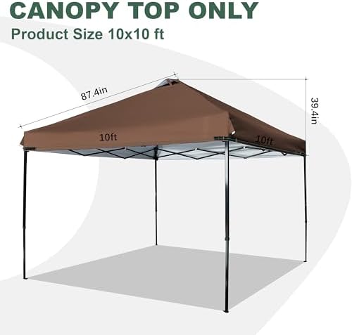 10x10 Canopy Replacement Top - Image 2
