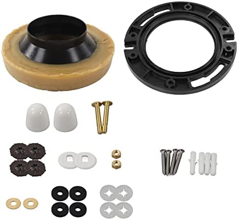 Tiiyee Toilet Wax Ring, Toilet Flange Repair Kit Bowl Wax Seal Replacement by Tiiyee
