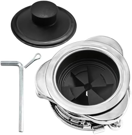 Garbage Disposal Flange Kit and Stopper by Anglepingping