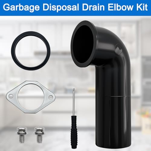 YuCool Garbage Disposal Drain Elbow Replacement Kit, Includes 1.5" Elbow - Image 3