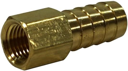 1/2" Brass Hose Barb Rigid Female Adapter - Image 2