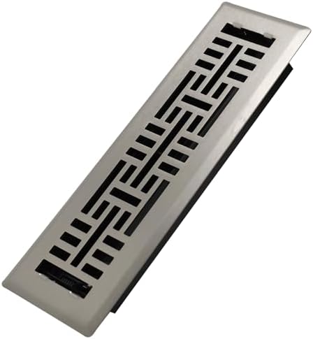 Howeall 2x10 Inches Heavy Duty Walkable Floor Register Easy Adjust Air Supply by Howeall