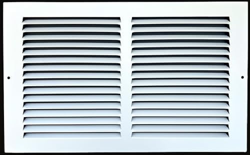 Fits 14x8 Duct Opening Stamped Steel Return Air Grille Vent Cover Grille by KumpelAire