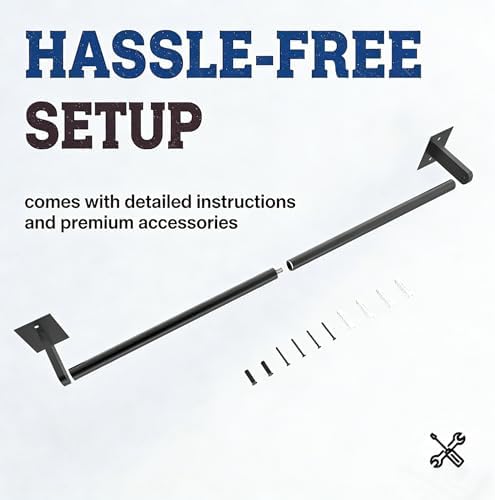 Towel Rack, 24-Inch Towel Holder 304 Stainless Steel, Hardware Set Towel Bar - Image 7