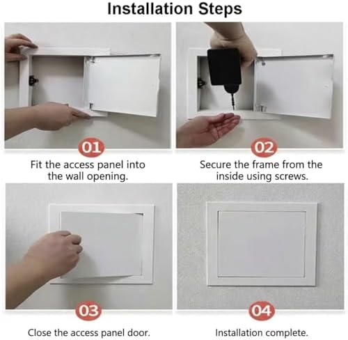 Plumbing Access Panel for Drywall, Metal Access Door - Image 6