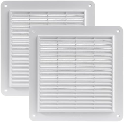 Vent Systems 10" x 10" Inch White Plastic Vent Cover by VentSystems