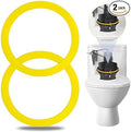 2Pcs Canister Flush Valve Seal for Kohler, Toilet Tank Parts GP1059291 Flush by Hidnvefen