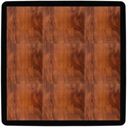 Flooring Inc's 3/8" Thick Interlocking Lightweight Plastic Practice Dance Floor by IncStores